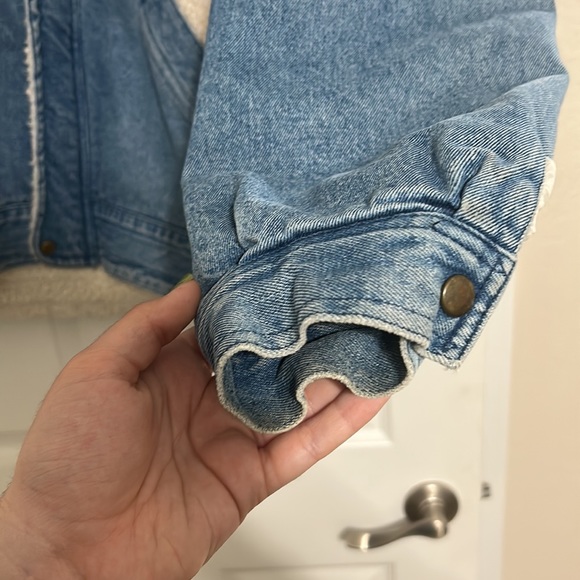 EUC Vintage Guy Laroche Men’s Lined Denim Jacket HEAVY - Picture 5 of 9